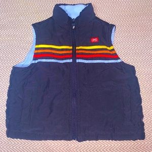 echō unltd. Navy blue vest 12mo